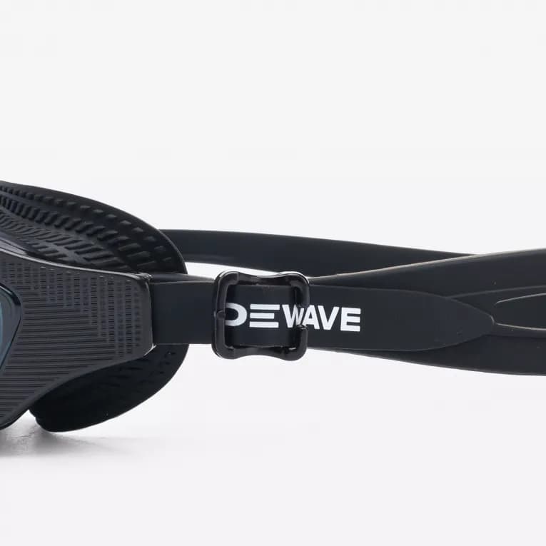 Очки для плавания детские черные Dewave 500