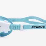 Очки для плавания детские голубые Dewave 500