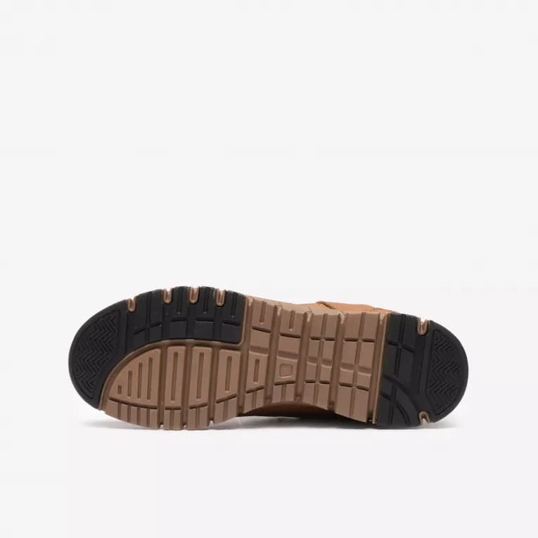 Кроссовки для ходьбы кожаные мужские коричневые Defit Walk Leather