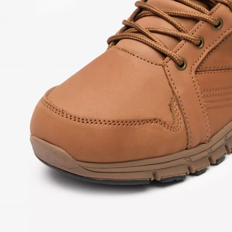 Кроссовки для ходьбы кожаные мужские коричневые Defit Walk Leather