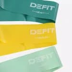 Резинки для фитнеса и пилатеса набор 3шт Defit 100