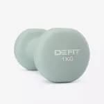 Гантели 1 кг неопреновые 2шт. Defit 100