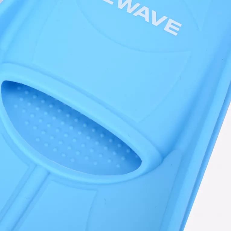 Ласты для плавания силиконовые детские голубые Dewave 500