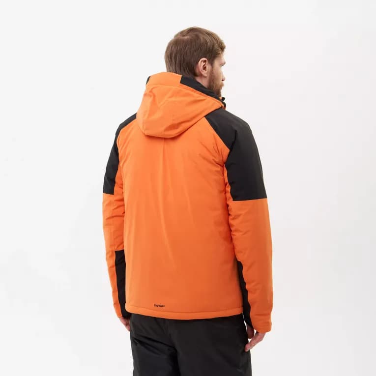 Куртка горнолыжная мужская оранжевая Deway 500