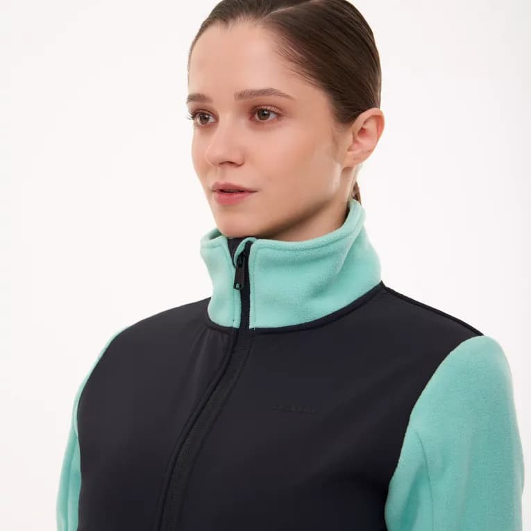 Толстовка флисовая женская бирюзовая Deway SH500