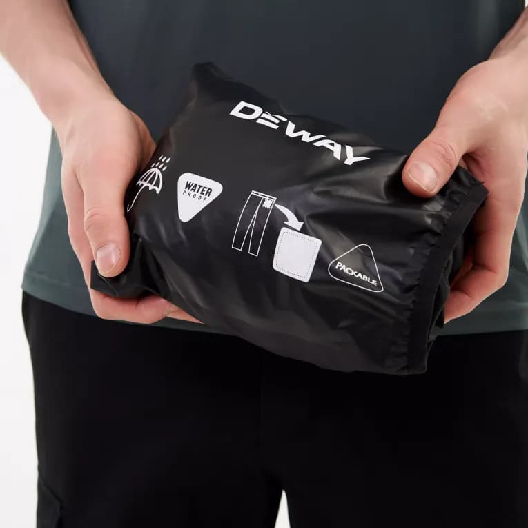 Брюки походные женские чёрные Deway 500