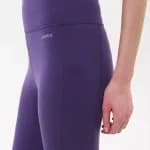 Легинсы для фитнеса женские фиолетовые Defit 300