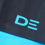 Повязка на голову черно-голубая Deway 500