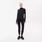 Куртка для бега женская черная Defit Warm 500