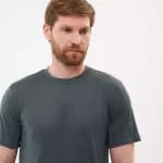 Футболка походная мужская серая ADS 100