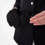 Перчатки для верховой езды черные Deway 100