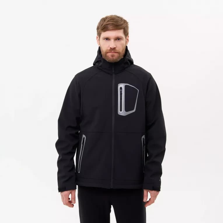 Куртка softshell мужская чёрная Deway 100