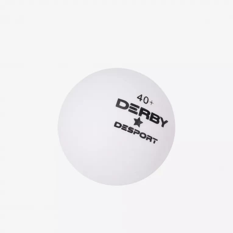 Мяч для настольного тениса белый Derby 100