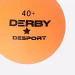 Мячи для настольного тенниса оранжевые оранжевый Derby 100
