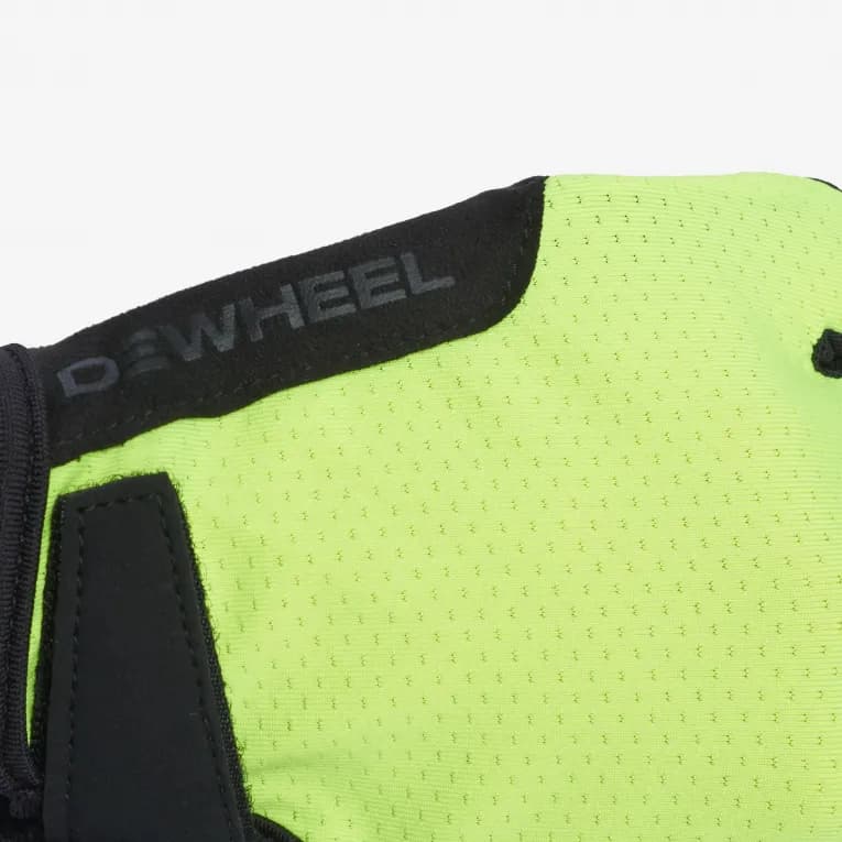 Перчатки велосипедные желтые Dewheel 500