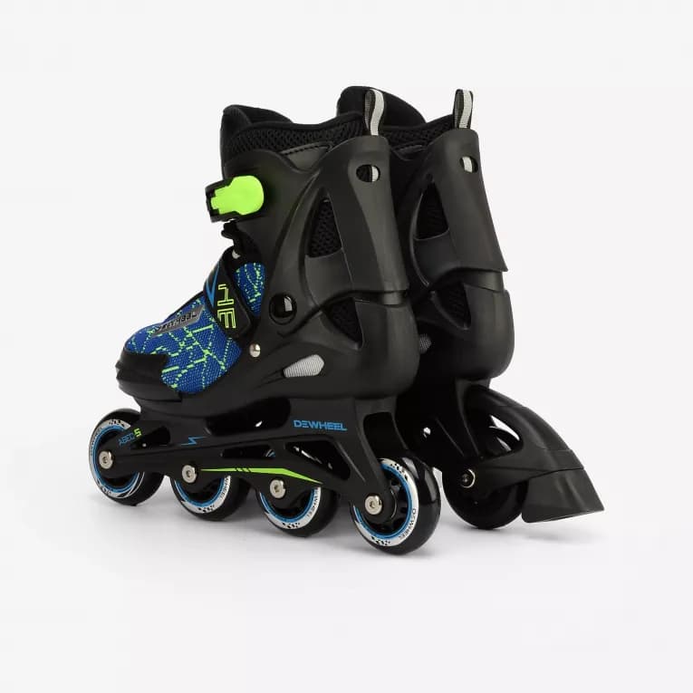 Роликовые коньки детские тёмно-синие Dewheel 300