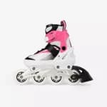 Роликовые коньки детские розовые Dewheel 500