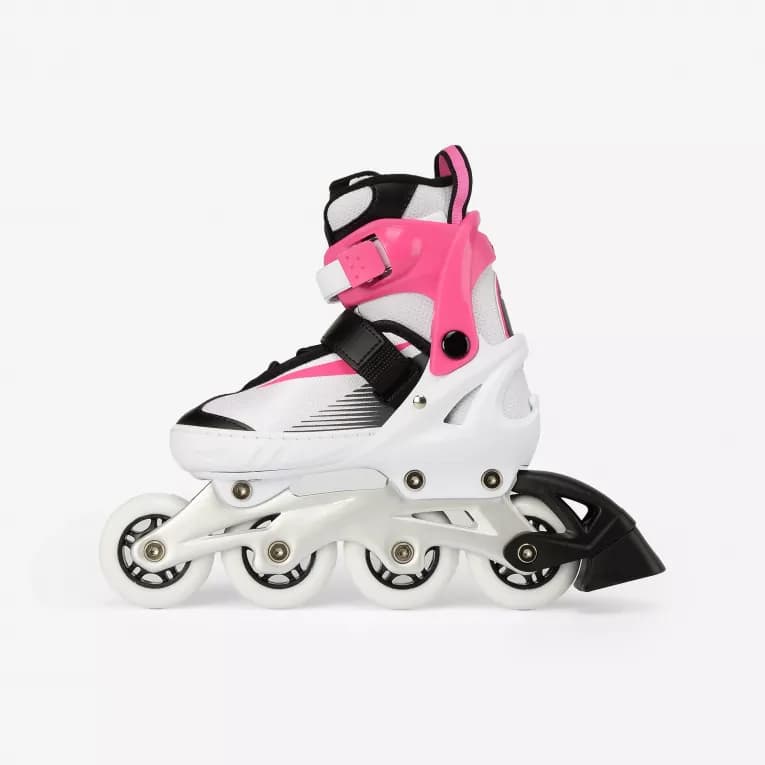 Роликовые коньки детские розовые Dewheel 500