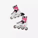 Роликовые коньки детские розовые Dewheel 500