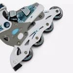 Роликовые коньки детские 2в1 серые Dewheel 500