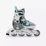 Роликовые коньки детские 2в1 серые Dewheel 500