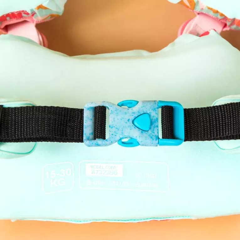 Жилет для плавания мятный Nabaiji 500 Tiswim Evolutive