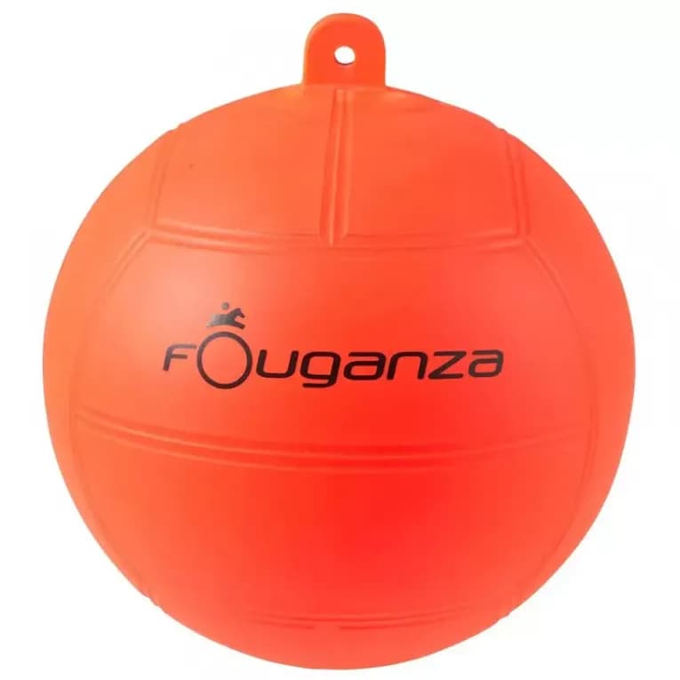 Мяч для лошади красный Fouganza 100