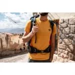 Футболка для походов из шерсти мериноса мужская Forclaz Travel 500