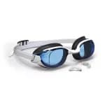 Очки для плавания белые Nabaiji 500 B-FIT