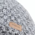 Шапка горнолыжная детская серая Wedze 100 Timeless