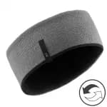 Повязка двухсторонняя детская серо-черная Wedze REVERSE