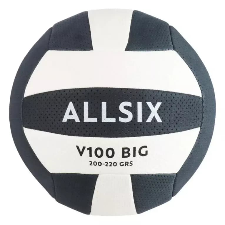 Мяч волейбольный черно-белый Allsix VBB100