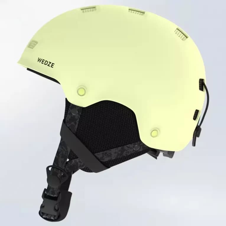 Шлем горнолыжный жёлтый Wedze 300