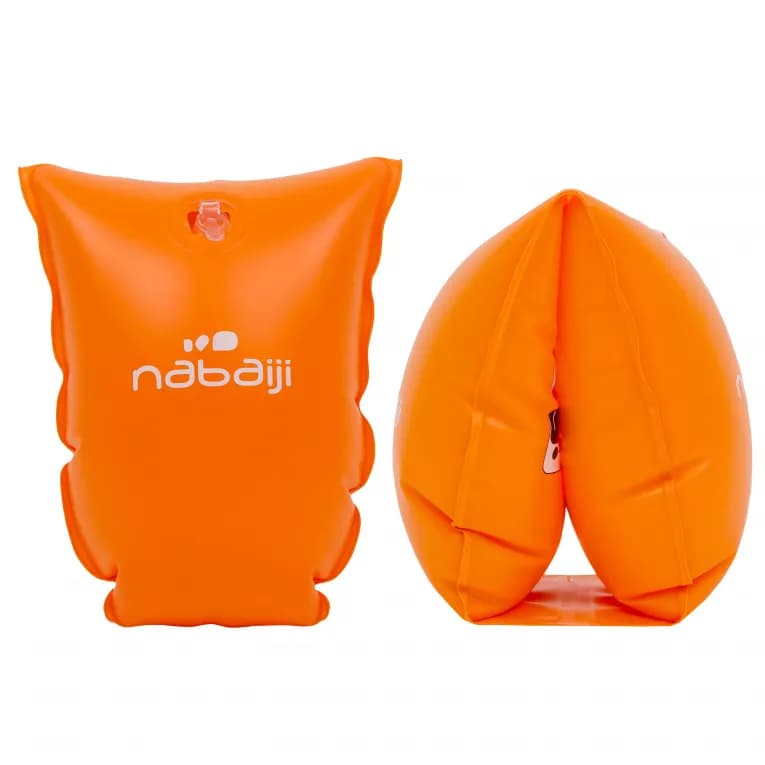 Нарукавники для плавания 30-60 кг оранжевые Nabaiji 100