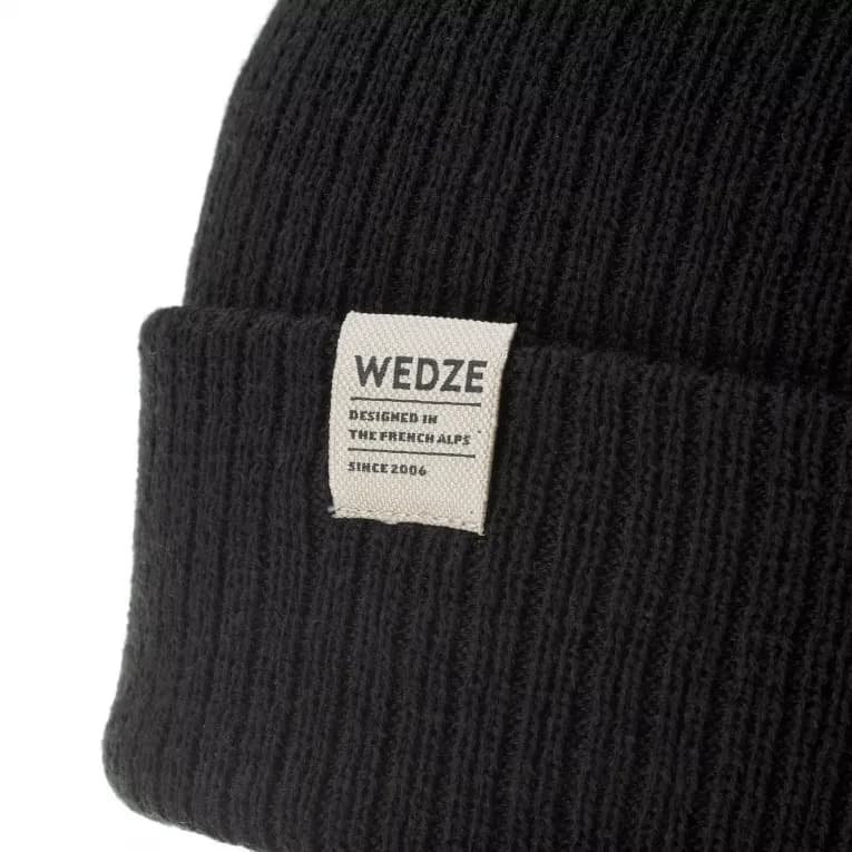 Шапка черная Wedze 300