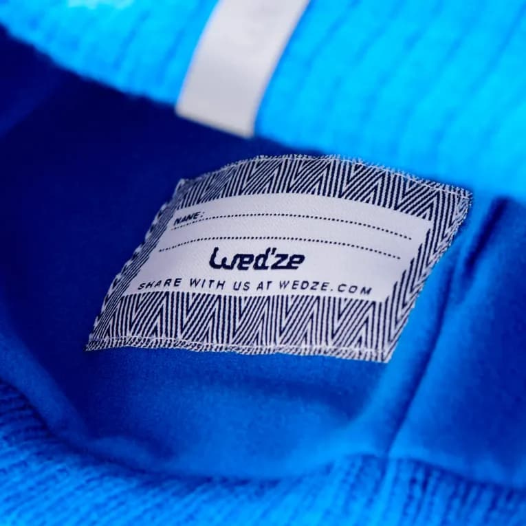 Шапка детская синяя Wedze Pure 300