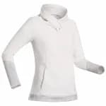 Толстовка походная женская белая Quechua 500
