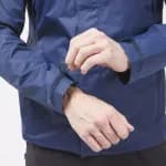 Куртка для походов мужская синяя Quechua