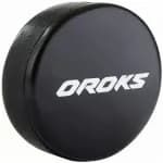 Шайба хоккейная детская чёрная Oroks 100