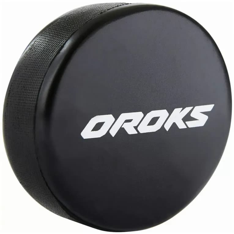 Шайба хоккейная детская чёрная Oroks 100
