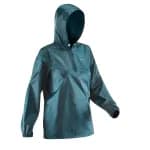 Дождевик походный синий Quechua 100