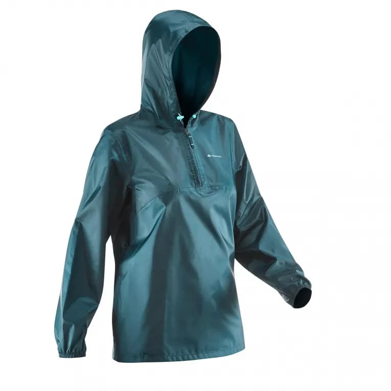 Дождевик походный синий Quechua 100