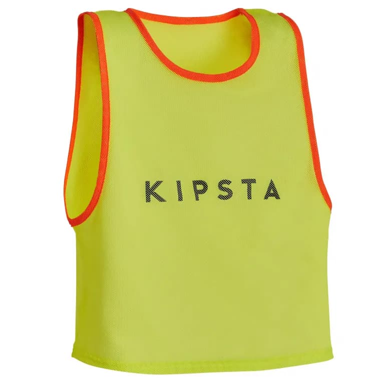 Манишка детская желтая Kipsta 100