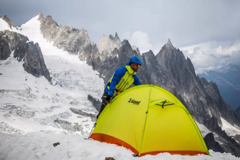 Палатка штурмовая альпинистская зеленая Simond 900 Makalu