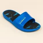 Тапочки для бассейна детские синие с принтом NABAIJI 500 CROCO