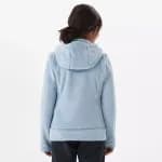 Кофта флисовая для девочек голубая 500 Quechua