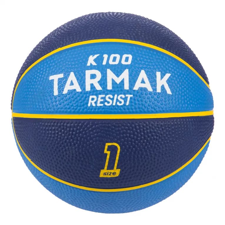 Мяч баскетбольный детский синий Tarmak 100 Mini В