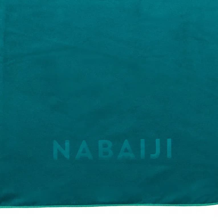 Полотенце из микрофибры 110x175 см зеленое Nabaiji 100 XL