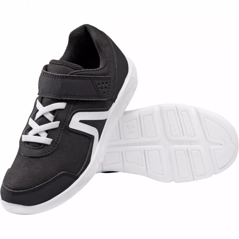 Кроссовки для ходьбы детские чёрные Newfeel PW100