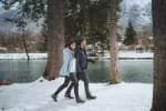 Брюки для походов водоотталкивающие теплые мужские серые Quechua SH100 Х–WARM